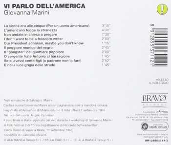 CD Giovanna Marini: Vi Parlo Dell'America 507027
