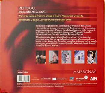 CD Giovanni Antonio Pandolfi Mealli: Repicco, Assassini, Assassinati - Works by Pandolfi Mealli, Stradella, Albertini...   302367