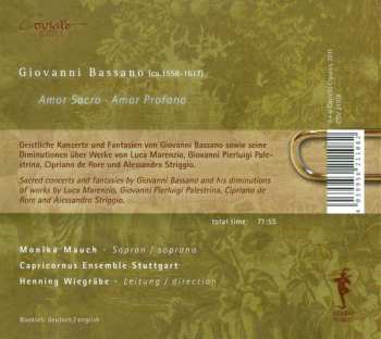 CD Giovanni Bassano: Amor Sacro • Amor Profano 315986