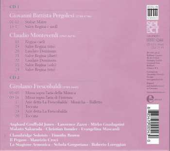 2CD Giovanni Battista Pergolesi: Pergolesi: Stabat Mater, Sacred Baroque Music By Pergolesi, Monteverdi & Frescobaldi 236877
