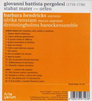 CD Giovanni Battista Pergolesi: Stabat Mater 328097