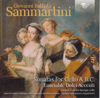 Album Giovanni Battista Sammartini: Sonaten Für Cello & Bc Op.4 Nr.1-6