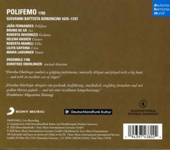2CD/Box Set Giovanni Bononcini: Polifemo 14079