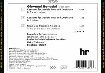 CD Giovanni Bottesini: Double Bass Concertos 122357