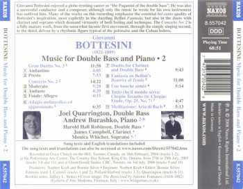 CD Giovanni Bottesini: Music For Double Bass & Piano, Vol. 2 195832