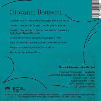 CD Giovanni Bottesini: Revolution Of Bass 186017