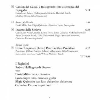 CD Giovanni Croce: Carnevale Veneziano - The Comic Faces Of Giovanni Croce 154424