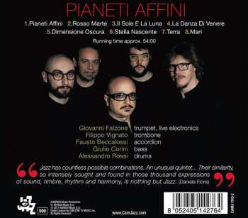 CD Giovanni Falzone Quintet: Pianeti Affini 523280