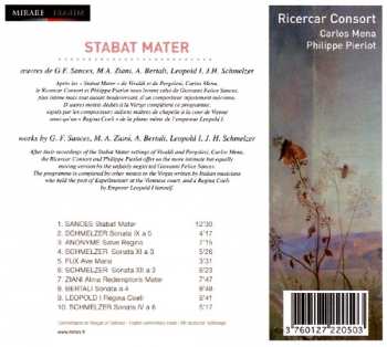 CD Giovanni Felice Sances: Stabat Mater 94221