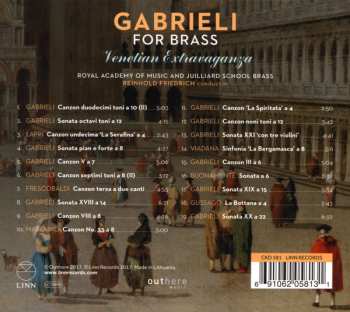 CD Giovanni Gabrieli: Gabrieli For Brass Ventetian Extravaganza 178560