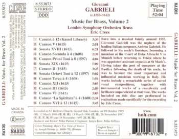 CD Giovanni Gabrieli: Music For Brass Vol. 2 332388