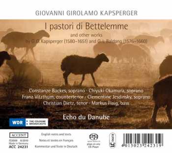 SACD Giovanni Girolamo Kapsberger: I Pastori Di Bettelemme 326855