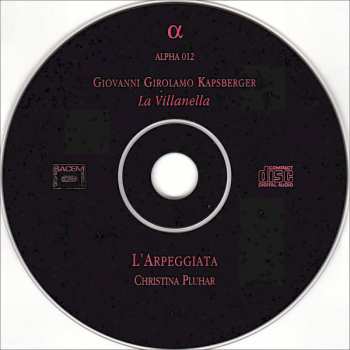 CD Giovanni Girolamo Kapsberger: La Villanella 105220