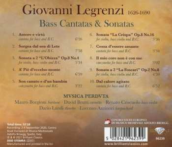 CD Giovanni Legrenzi: Bass Cantatas & Sonatas 155792