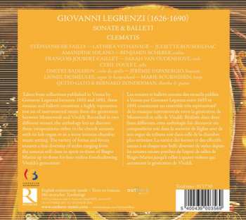 CD Giovanni Legrenzi: Sonate & Balletti 344041