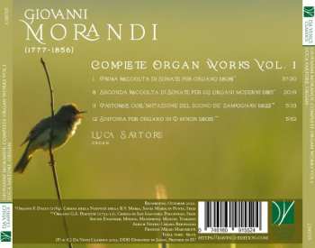 CD Giovanni Morandi: Complete Organ Works Vol. 1 484124