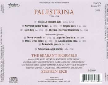 CD Giovanni Pierluigi da Palestrina: Missa Ad Coenam Agni 318428