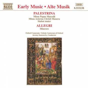 Album Giovanni Pierluigi da Palestrina: Missa Papae Marcelli • Missa Aeterna Christi Munera • Stabat Mater • Miserere