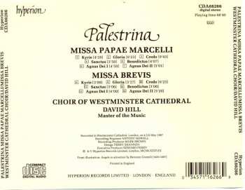 CD Giovanni Pierluigi da Palestrina: Missa Papae Marcelli • Missa Brevis 292477