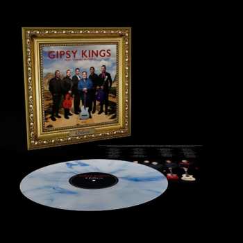 LP Gipsy Kings: Historia (white/blue Marbled Vinyl)