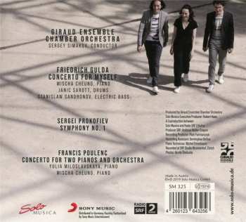 CD Giraud Ensemble Chamber Orchestra: Gulda Prokofiev Poulenc 445617
