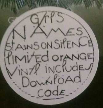 LP Girls Names: Stains On Silence LTD | CLR 350681