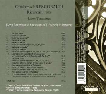 CD Girolamo Frescobaldi: Ricercari (1615) 333237