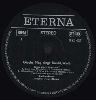 LP Gisela May: Brecht Weill 50328