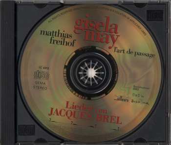 CD Gisela May: Lieder Von Jacques Brel 483731