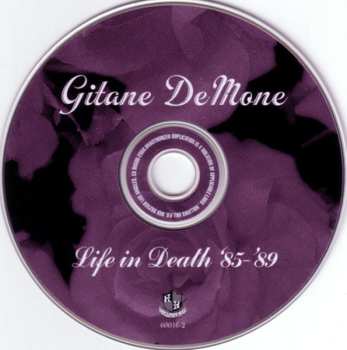 CD Gitane Demone: Life In Death '85-'89