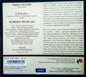 CD Giulio Caccini: L'Euridice 156446