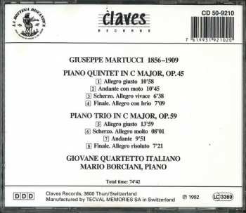 CD Giuseppe Martucci: Quintet Op.45; Trio Op.59 126670