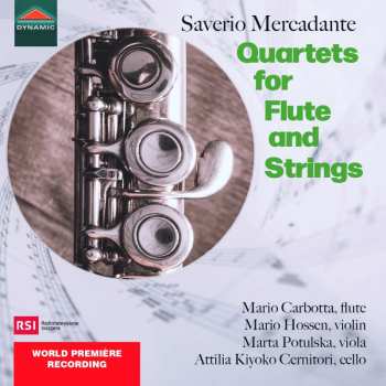 Album Giuseppe Saverio Mercadante: Flötenquartette Nr.1 & 2
