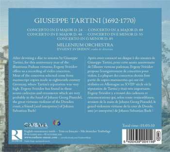 CD Giuseppe Tartini: Violin Concertos 496016