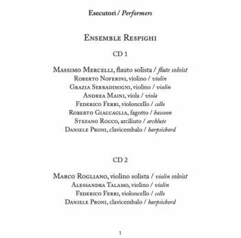 2CD Giuseppe Tartini: Concerti Per Flauto; Sonate; "Trillo Del Diavolo" 393015