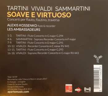 CD Giuseppe Tartini: Soave E Virtuoso 275415