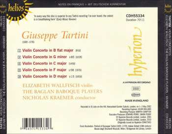 CD Giuseppe Tartini: Violin Concertos 348053
