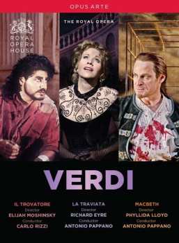 Giuseppe Verdi: 3 Operngesamtaufnahmen