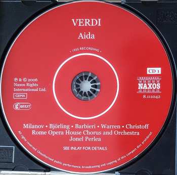 3CD Giuseppe Verdi: Aida 439041