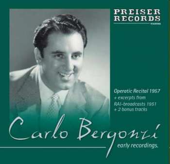 Giuseppe Verdi: Carlo Bergonzi - Early Recordings