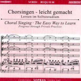 CD Giuseppe Verdi: Chorsingen Leicht Gemacht:verdi,requiem 296250