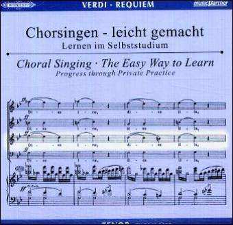 2CD Giuseppe Verdi: Chorsingen Leicht Gemacht:verdi,requiem (tenor) 401579