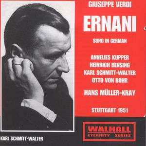 2CD Giuseppe Verdi: Ernani | Stuttgart 1951 + Bonus 540287