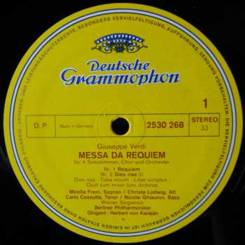2LP/Box Set Giuseppe Verdi: Messa Da Requiem LTD 464000