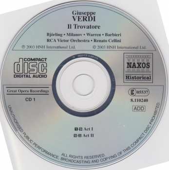 2CD Giuseppe Verdi: Il Trovatore 112554