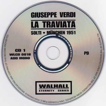 2CD Giuseppe Verdi: La Traviata - München 1951 345552