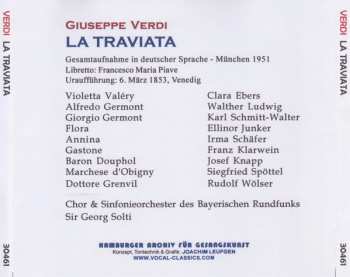 2CD Giuseppe Verdi: La Traviata - Gesamtaufnahme München 1951 435655