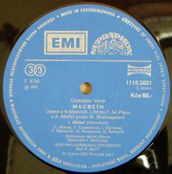 3LP Giuseppe Verdi: Macbeth (3xLP+BOX+BOOKLET) 374410