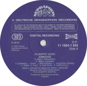 3LP/Box Set Giuseppe Verdi: Nabucco