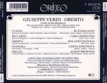 2CD Giuseppe Verdi: Oberto 319686